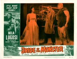 Bride Of The Monster  1956  8 Lobby Card Set - Primary