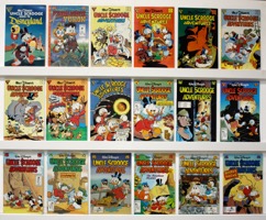 Walt Disney’s Uncle Scrooge Adventures  Lot Of 18 Comics - Primary