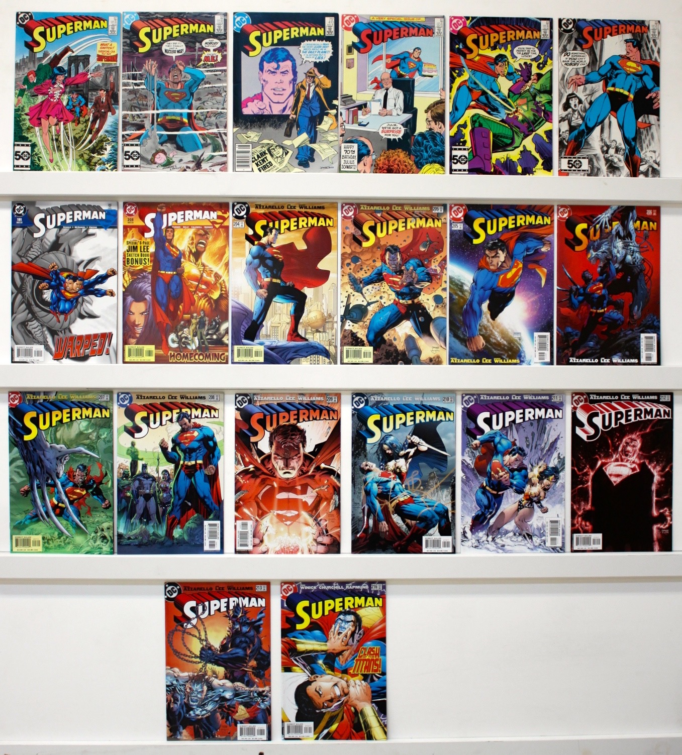 Superman           Lot Of 44 Comics - 16290