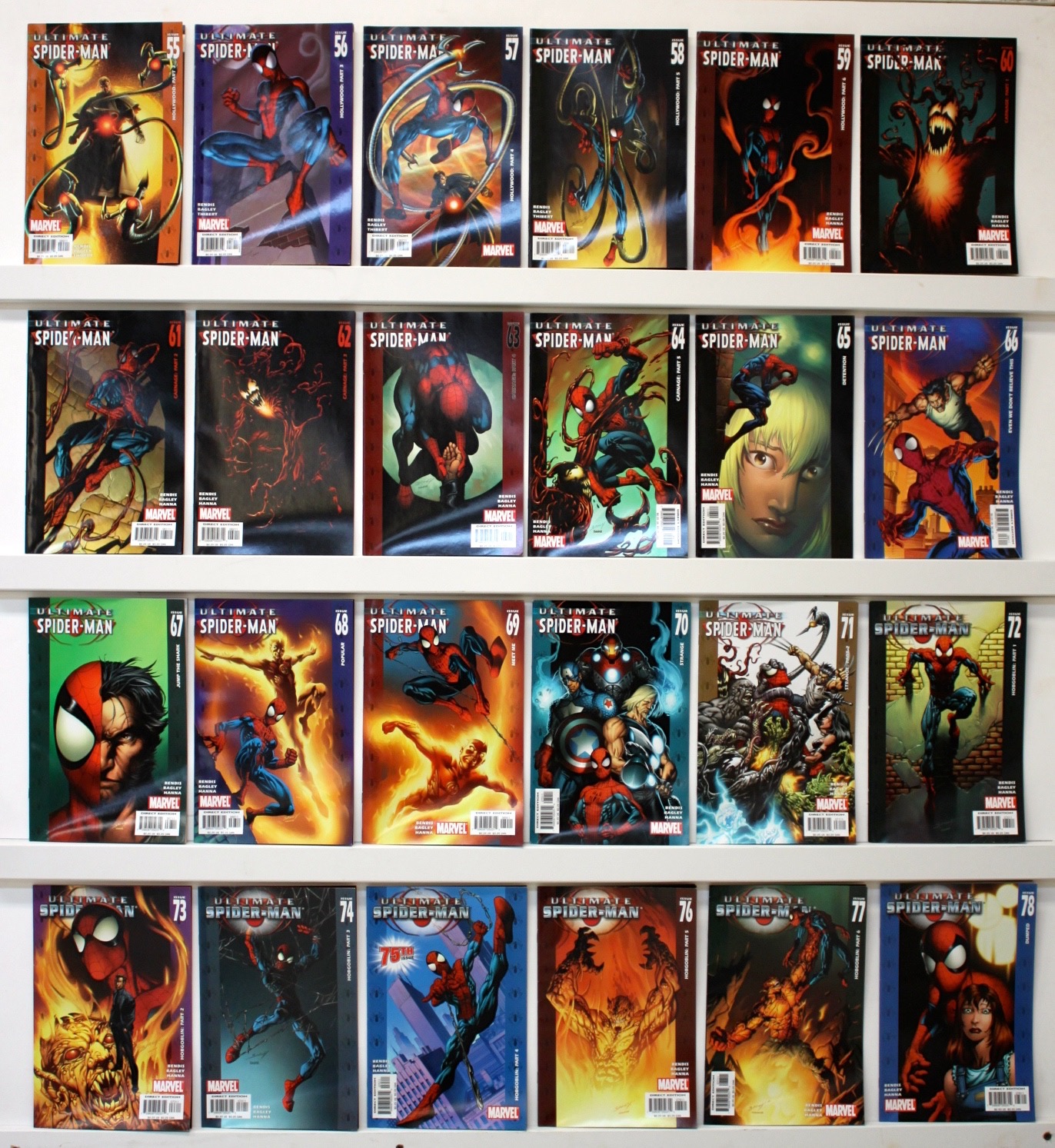 Ultimate Spider-man     Lot Of 96 Comics - 16491