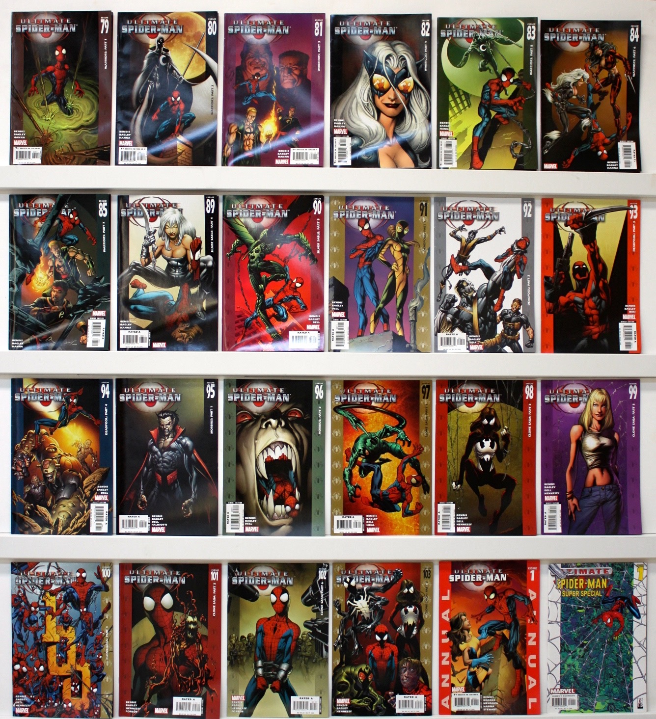 Ultimate Spider-man     Lot Of 96 Comics - 16492
