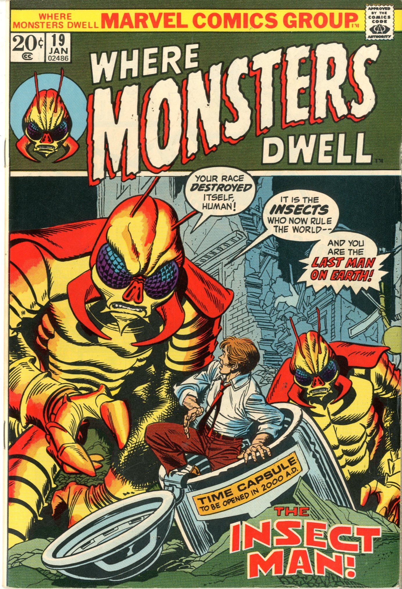 F. Where monsters dwell. Grogg. Where monsters dwell. Monsters комиксы кирби.