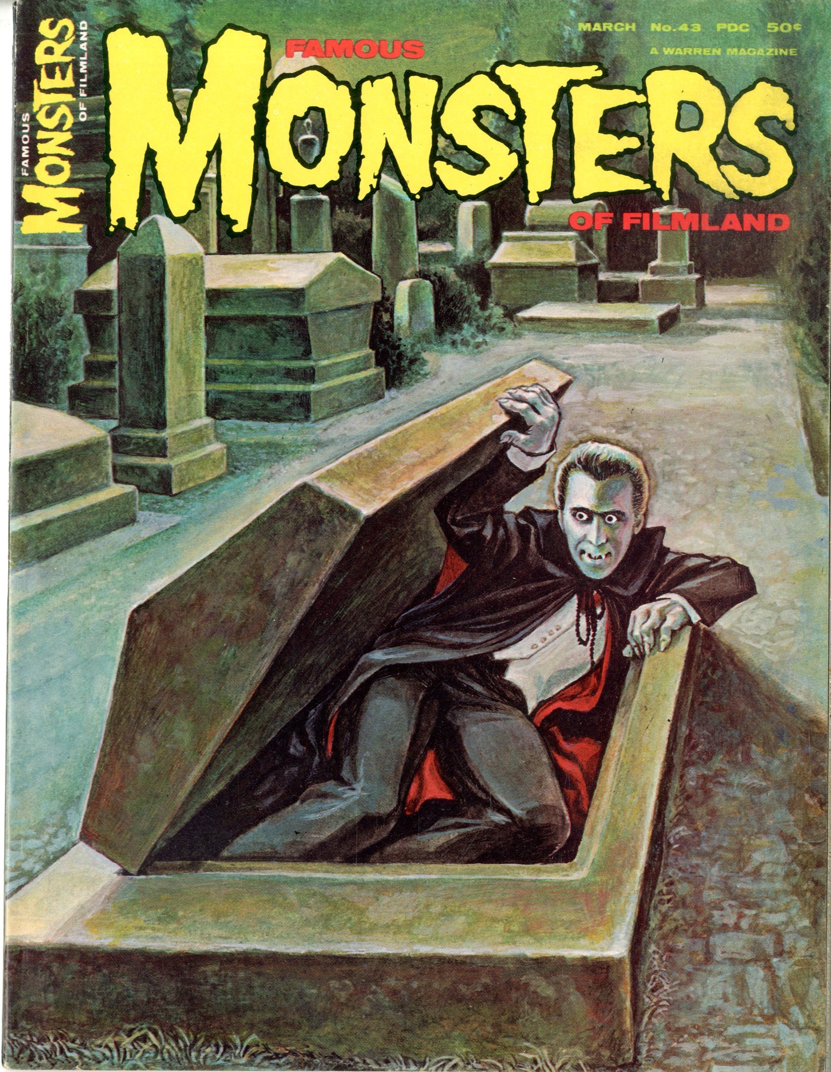 Famous Monsters of Filmland comic books issue 135