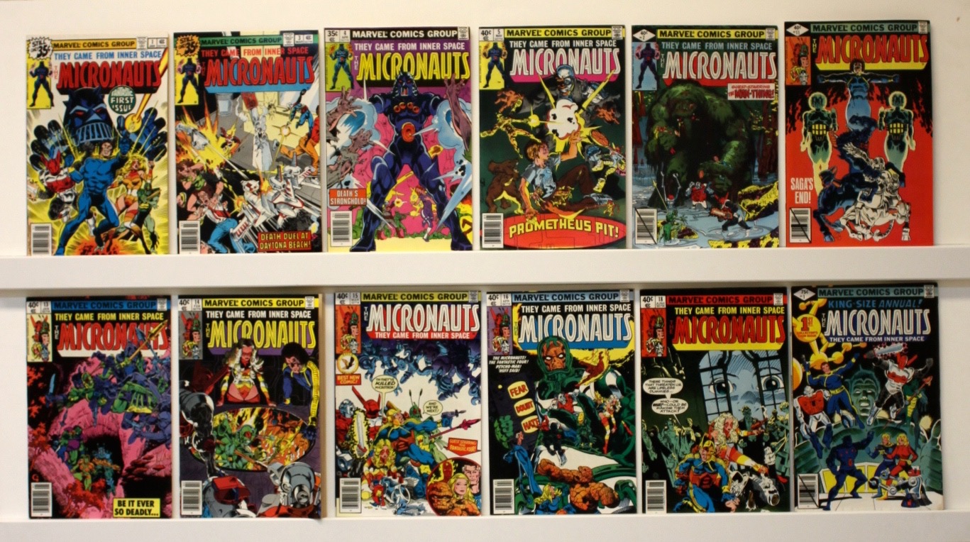 Micronauts          Lot Of 12 Comics - Primary