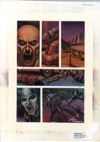 Nightbreed #15 Original Art By John Rheaume - Primary