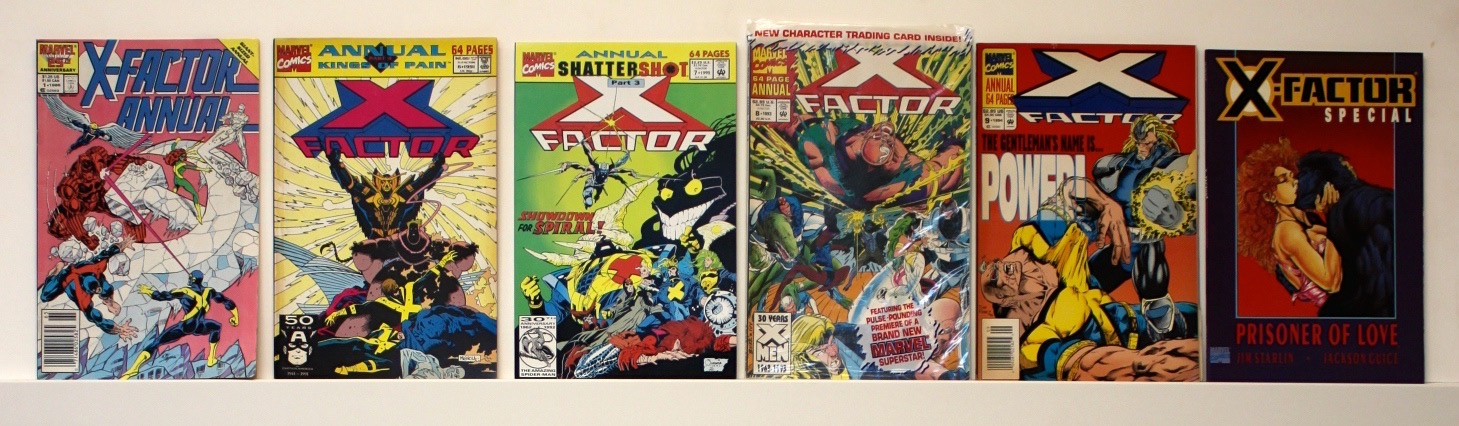 X-factor       Lot Of 102 Books - 17951