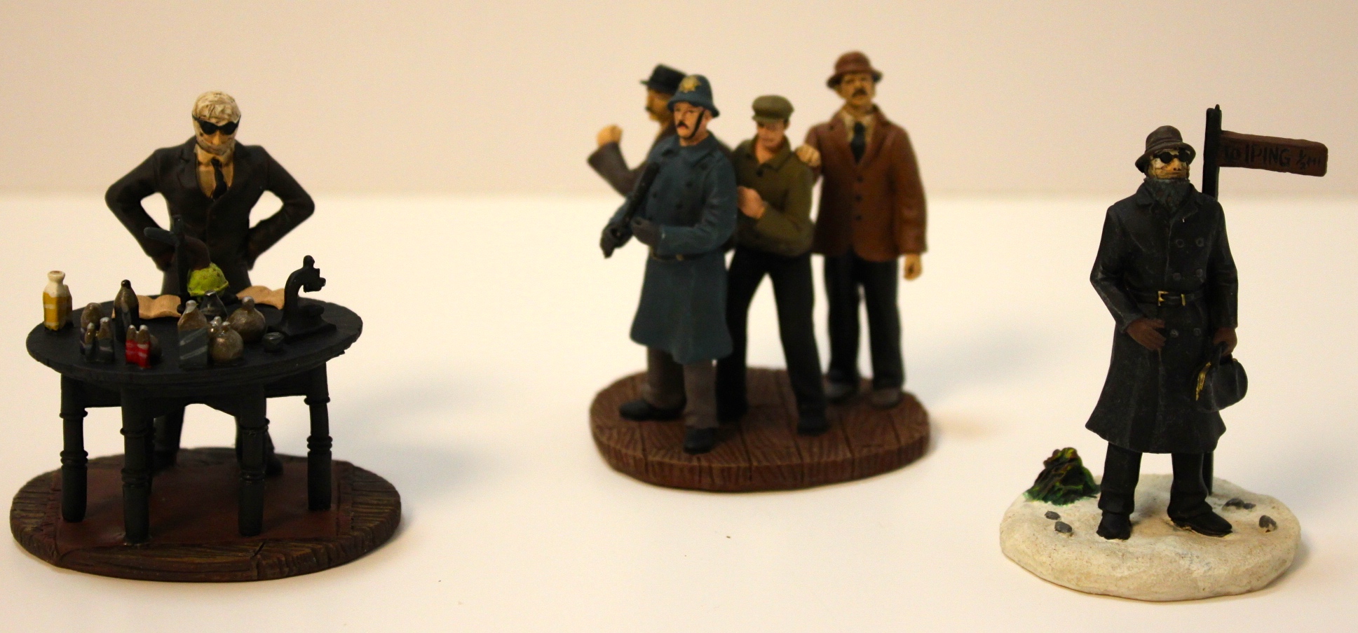 Hawthorne Village Invisible Man In Lab - Primary