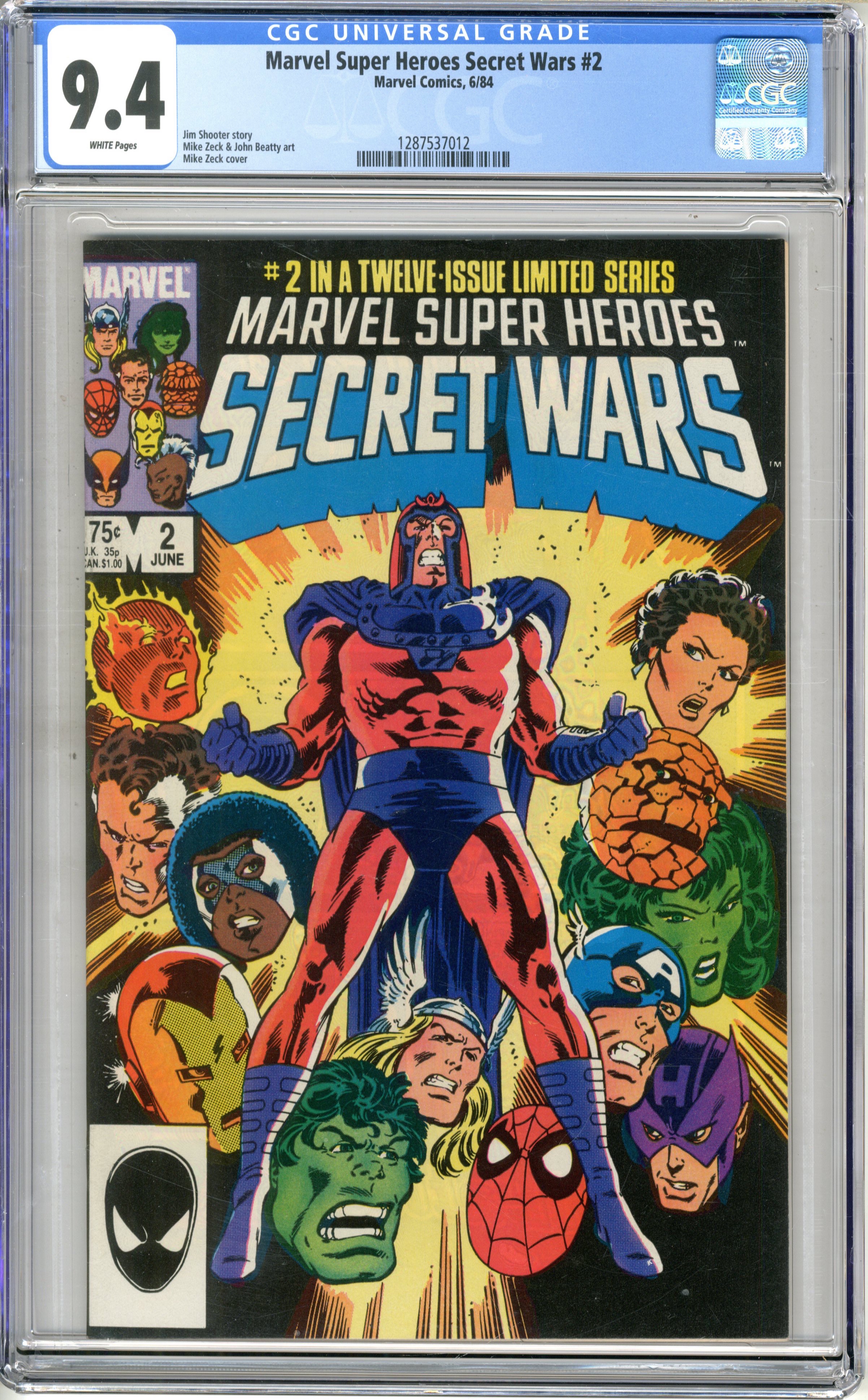 Marvel Super Heroes Secret Wars / Issue #2 | Comics Details
