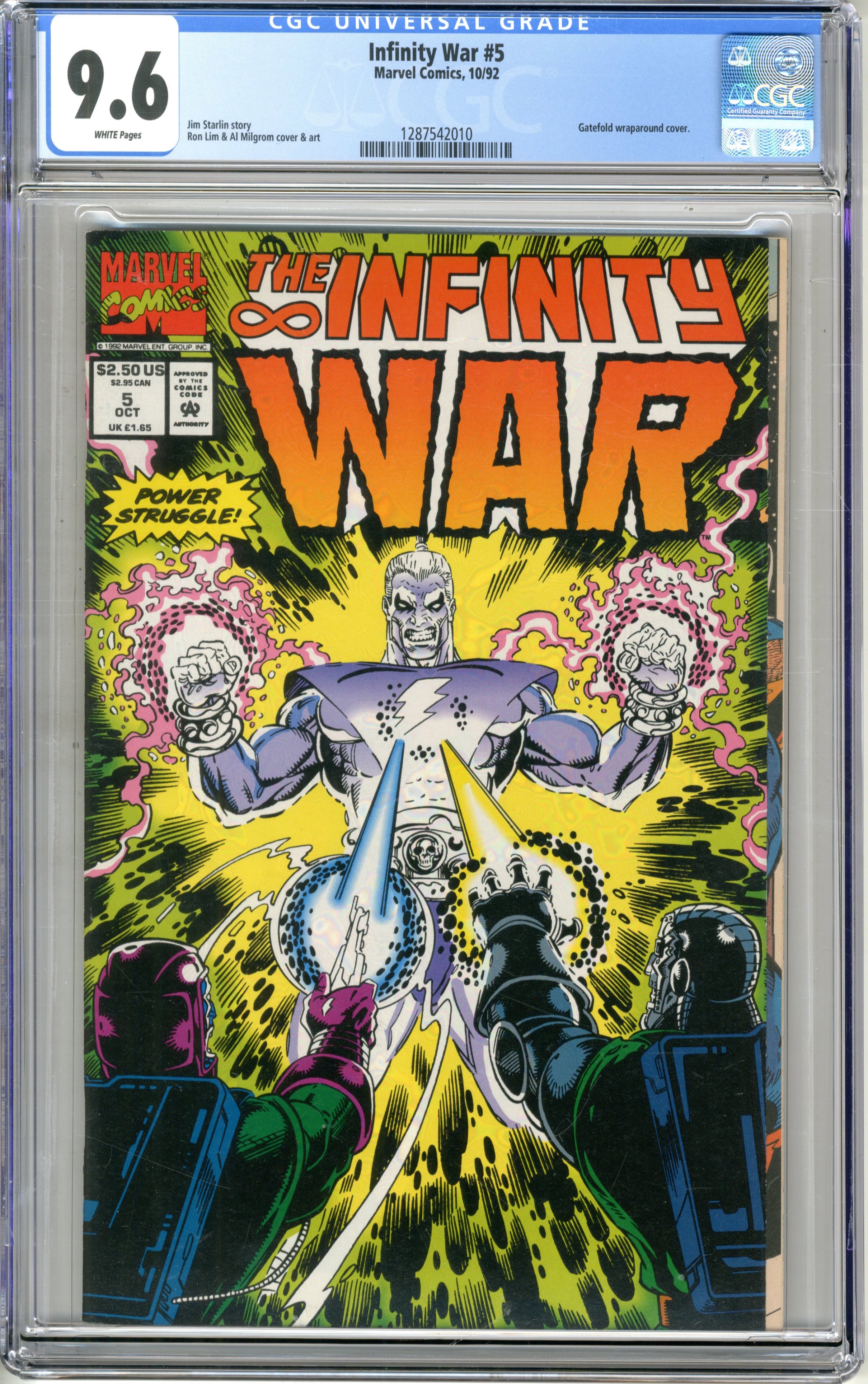 Infinity War Issue 5 Sold Details Four Color Comics