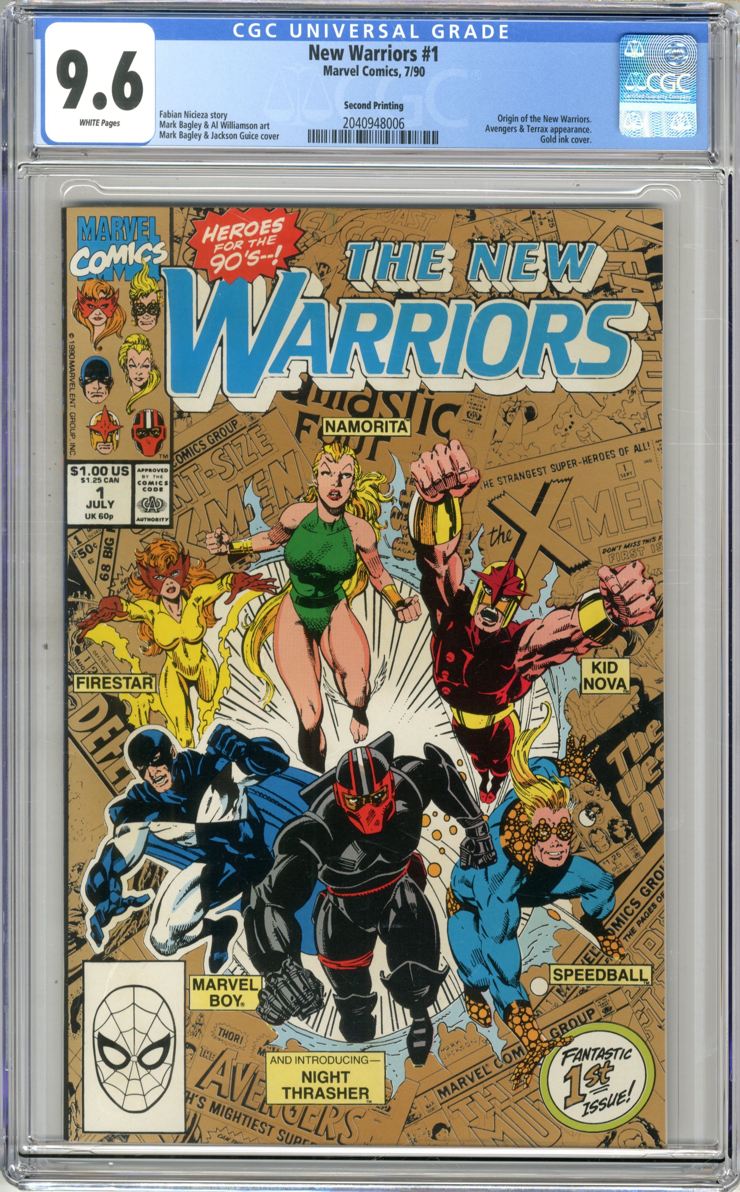 New Warriors / Issue #1 | Comics Details | Four Color Comics