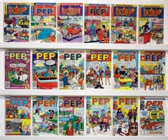 Pep     Lot Of 18 Comics - Primary