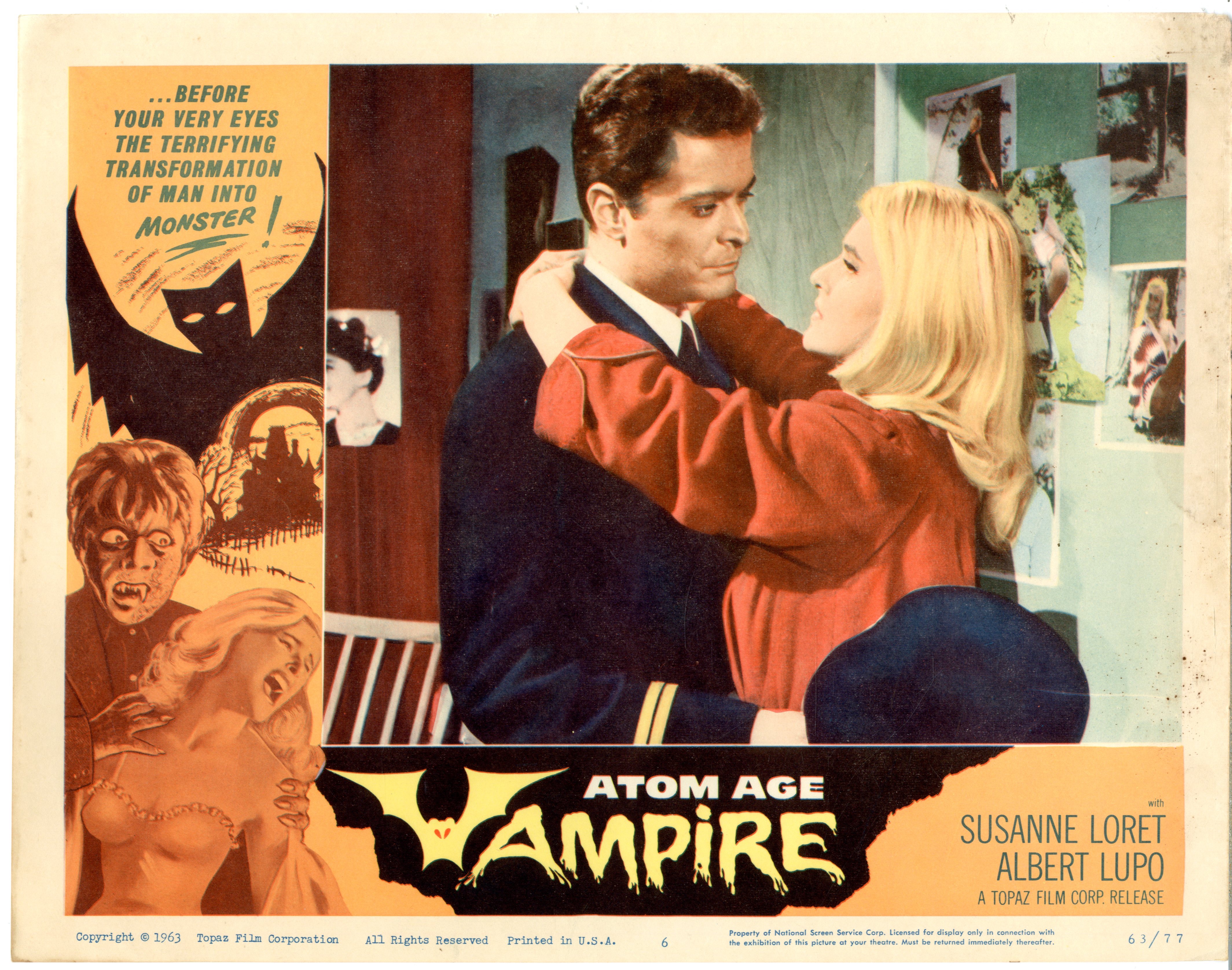 Atom Age Vampire   1963 - 21999