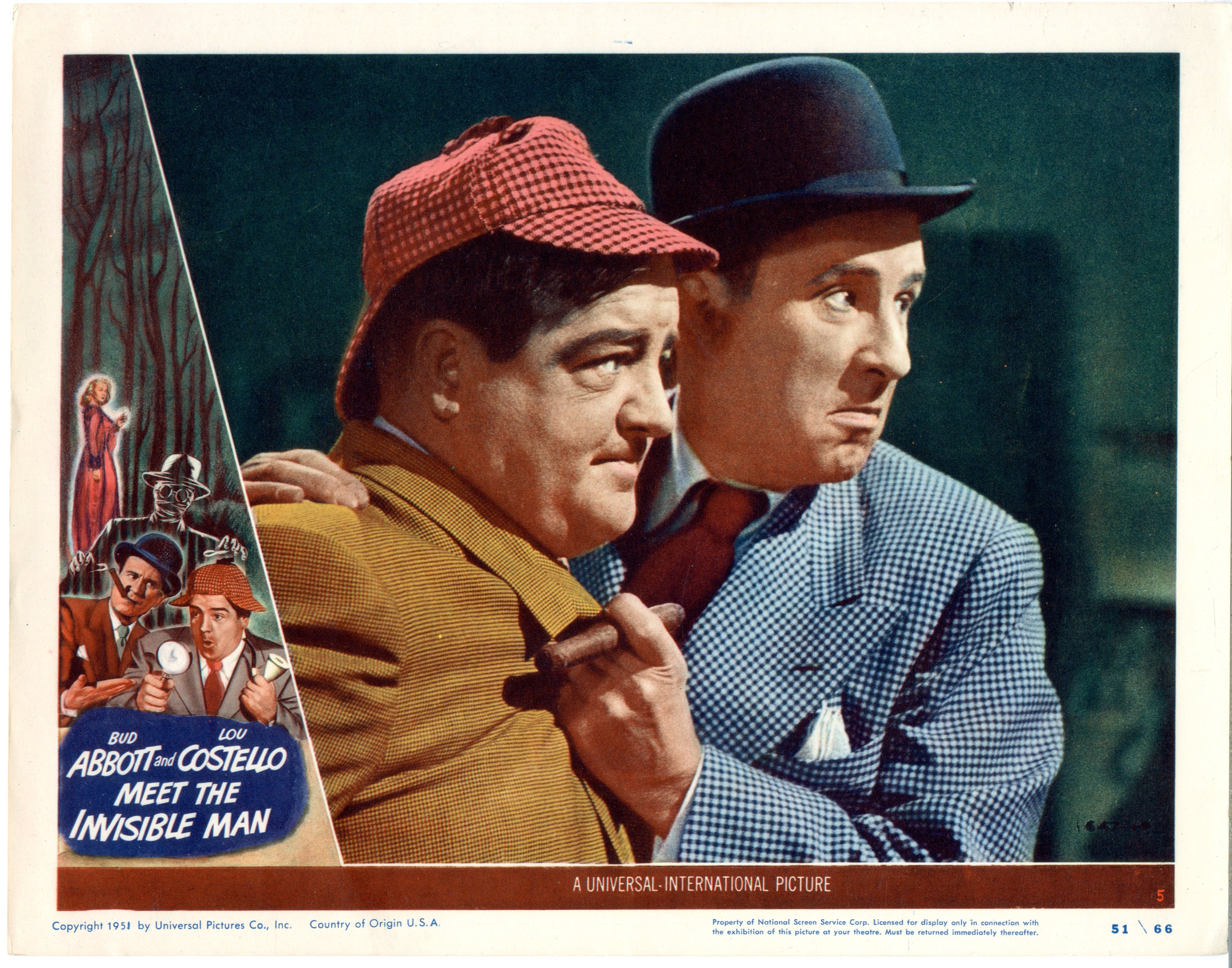 Abbott &amp;  Costello Meet The Invisible Man 1951 - 22115