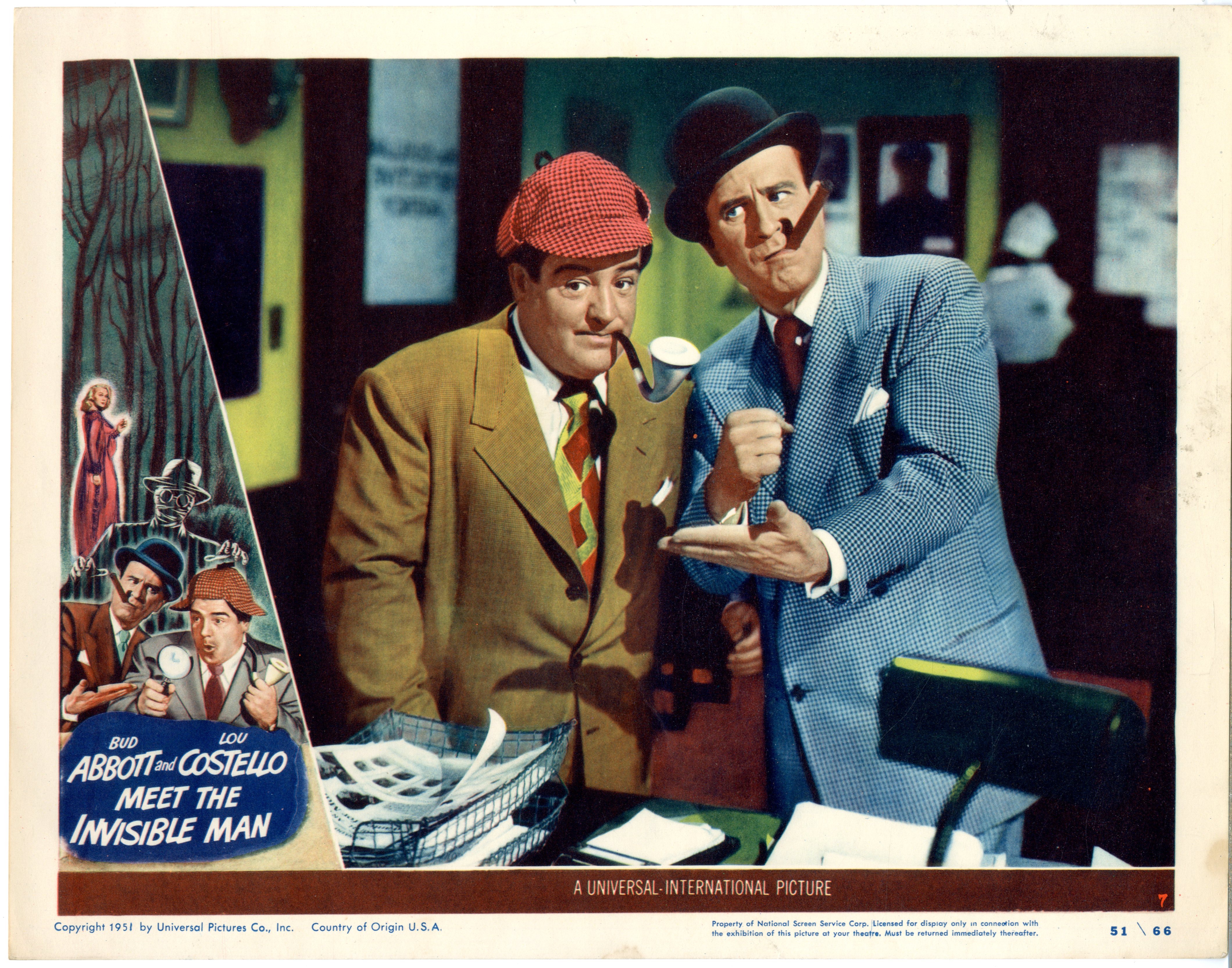 Abbott &amp;  Costello Meet The Invisible Man 1951 - 22117