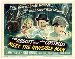 Abbott &amp;  Costello Meet The Invisible Man 1951 - Primary