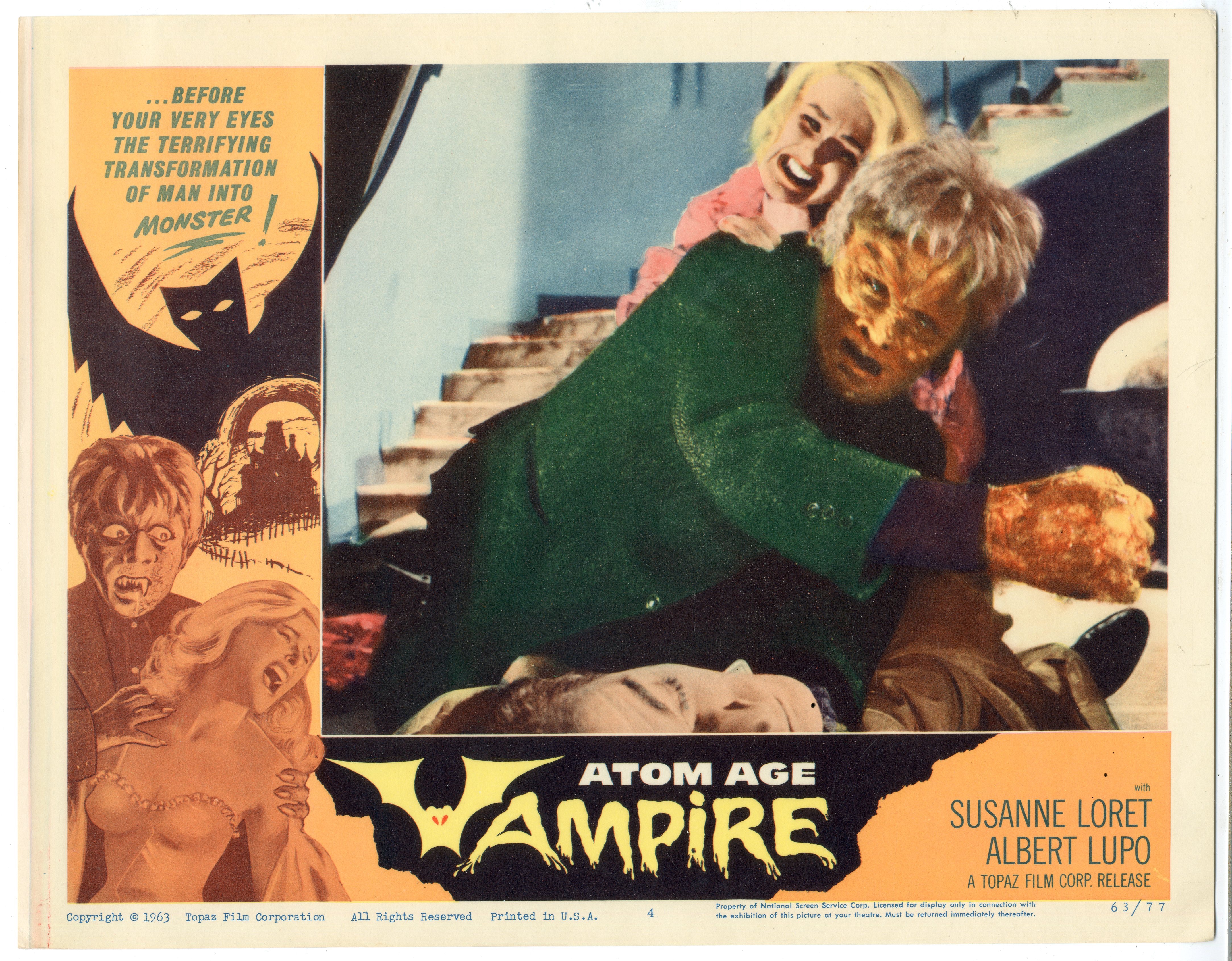 Atom Age Vampire   1963 - 23462