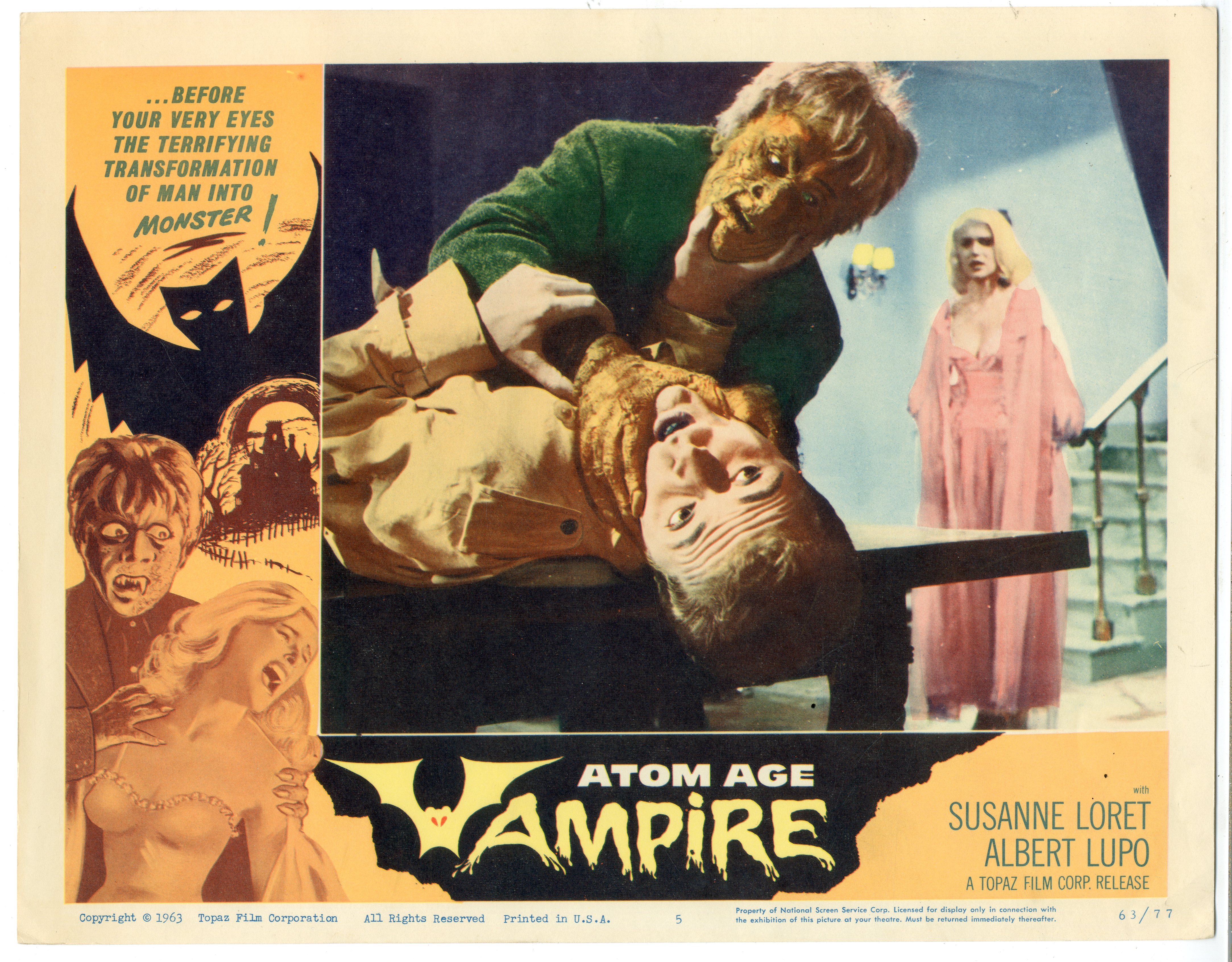 Atom Age Vampire   1963 - 23463