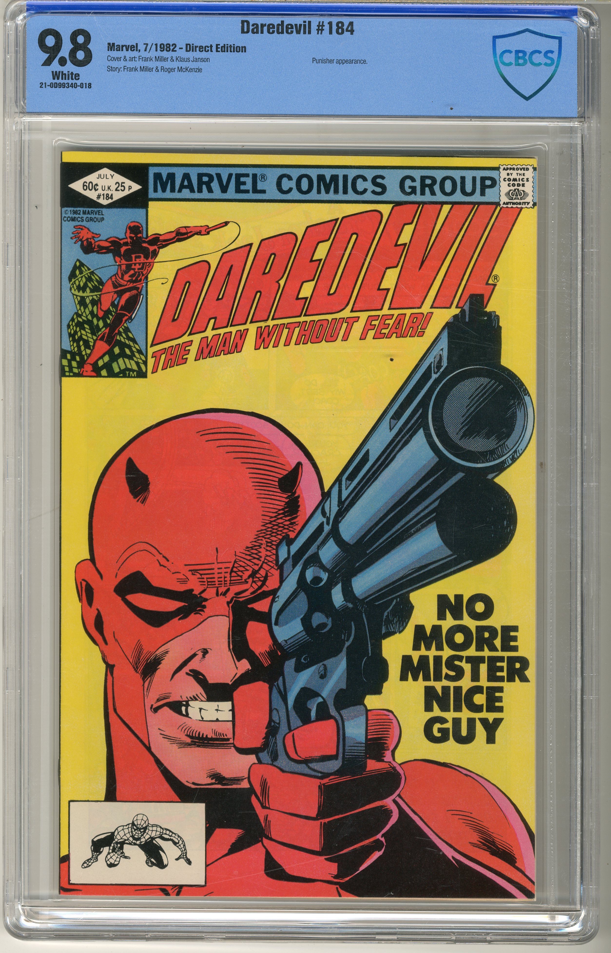 アメコミ マーベル　Daredevil 184 82年 Frank Miller Daredevil / Issue #184 | Comics Details | Four Color Comics