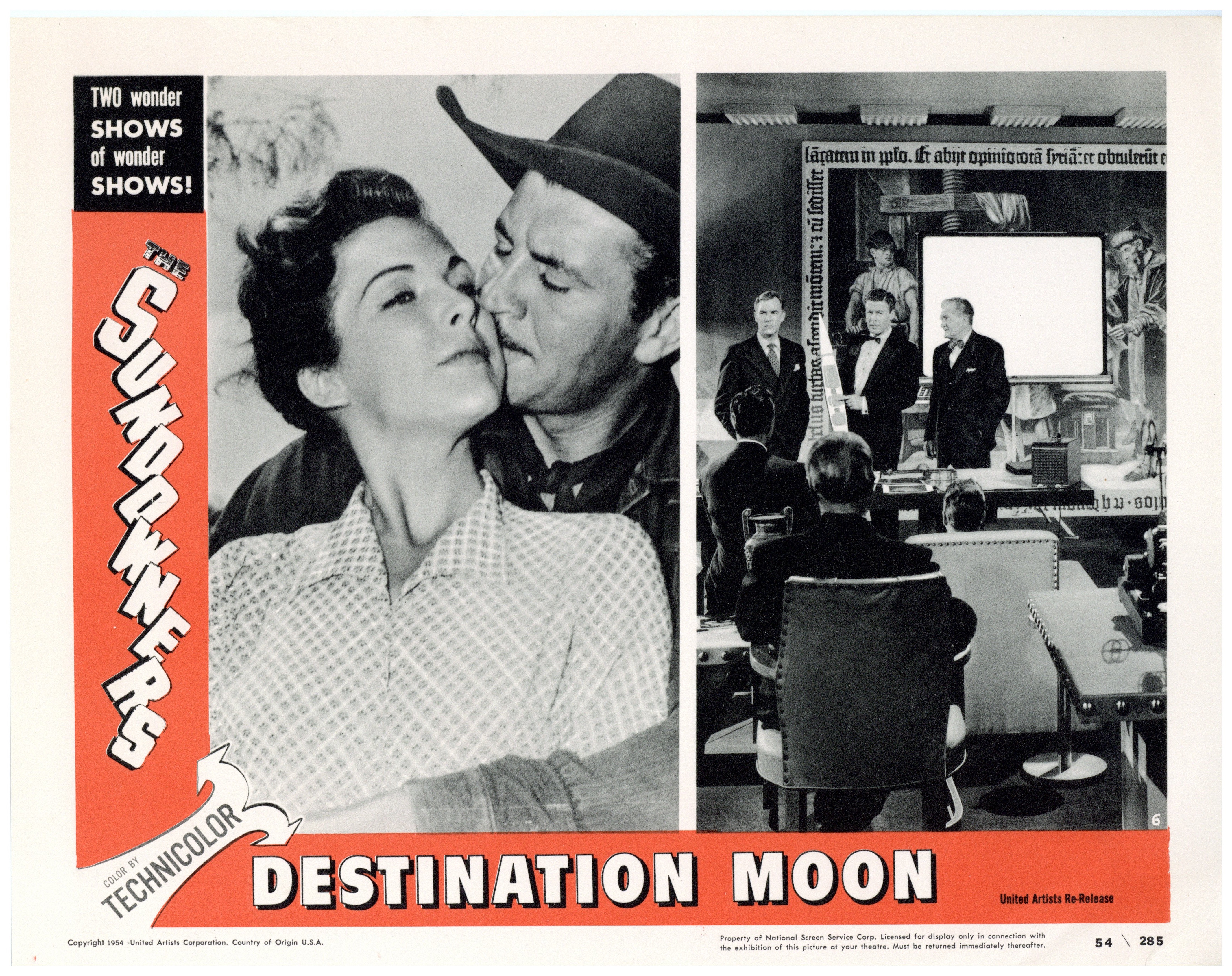 Destination Moon  &amp; The Sundowners 1954 - 24699