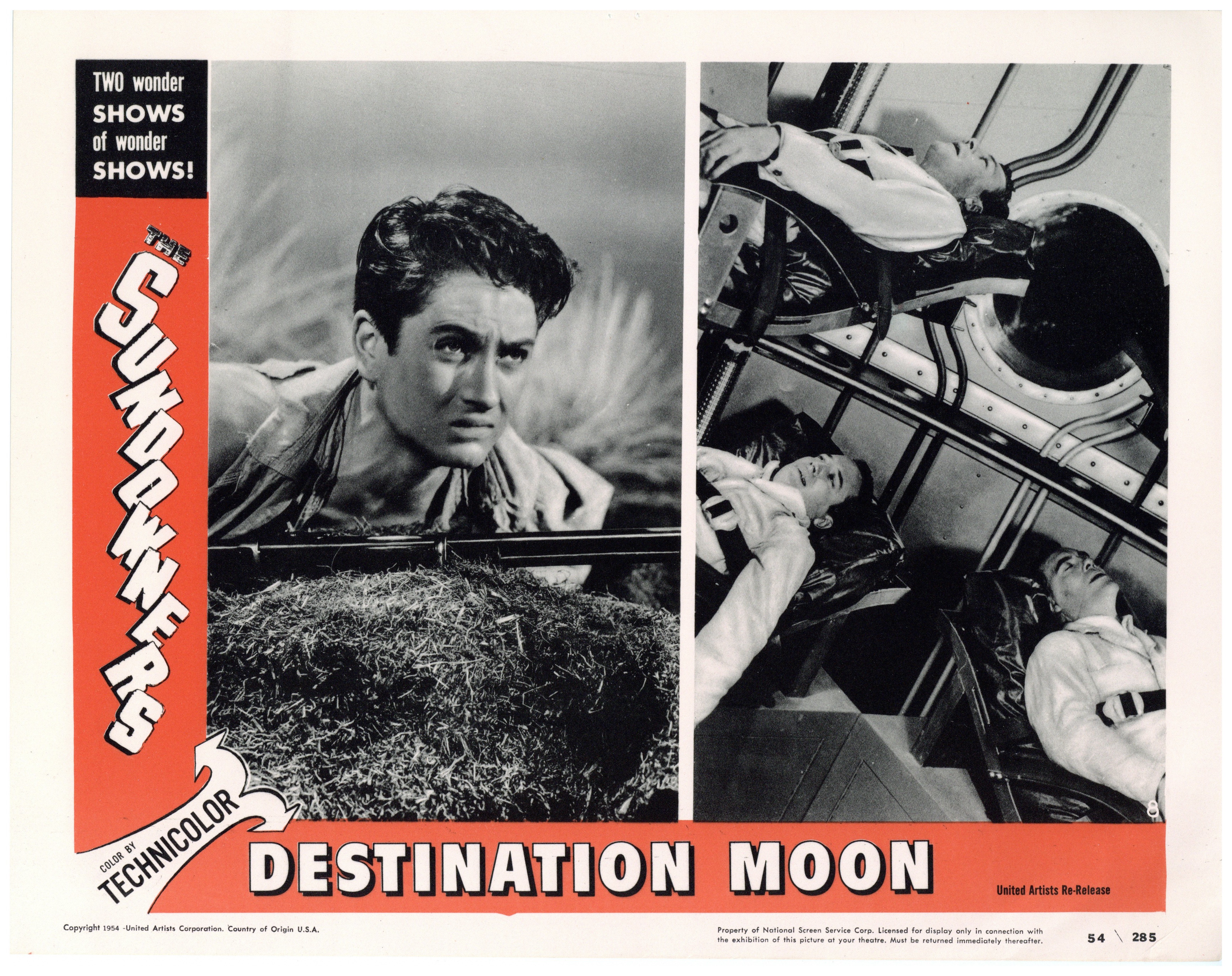 Destination Moon  &amp; The Sundowners 1954 - 24701