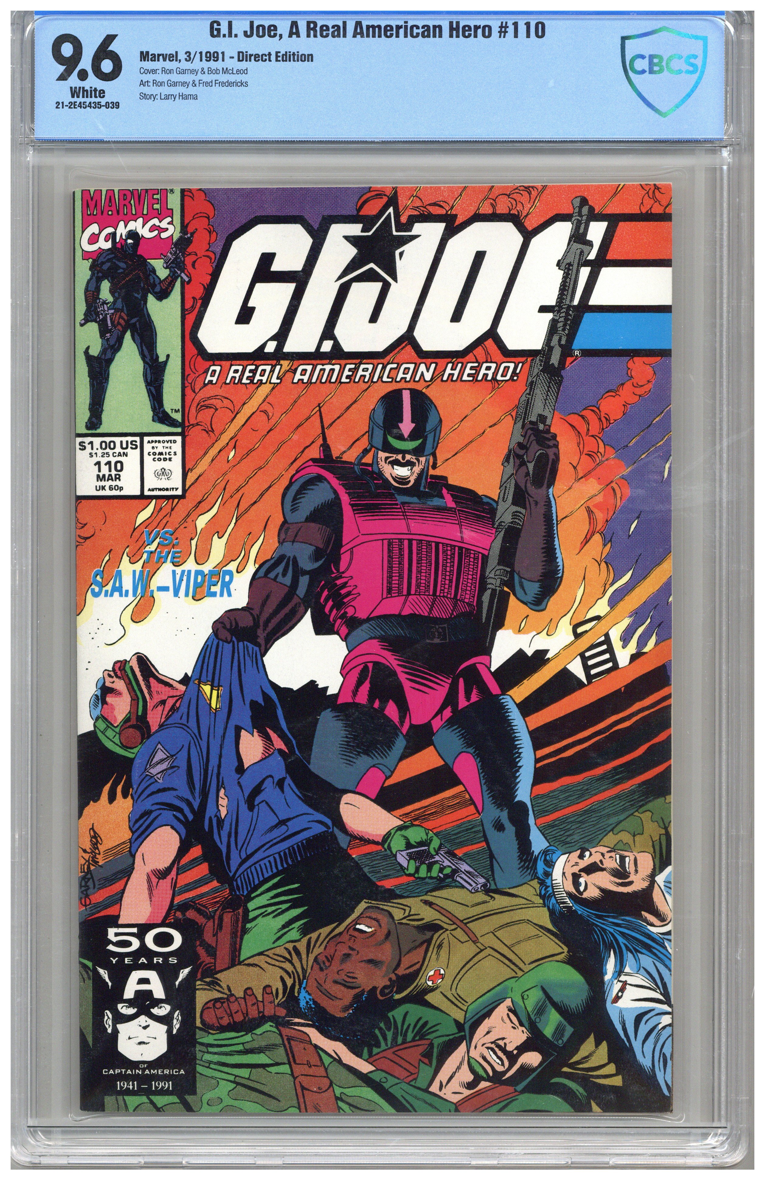 G.I. Joe A Real American Hero / Issue #110 | Comics Details | Four 
