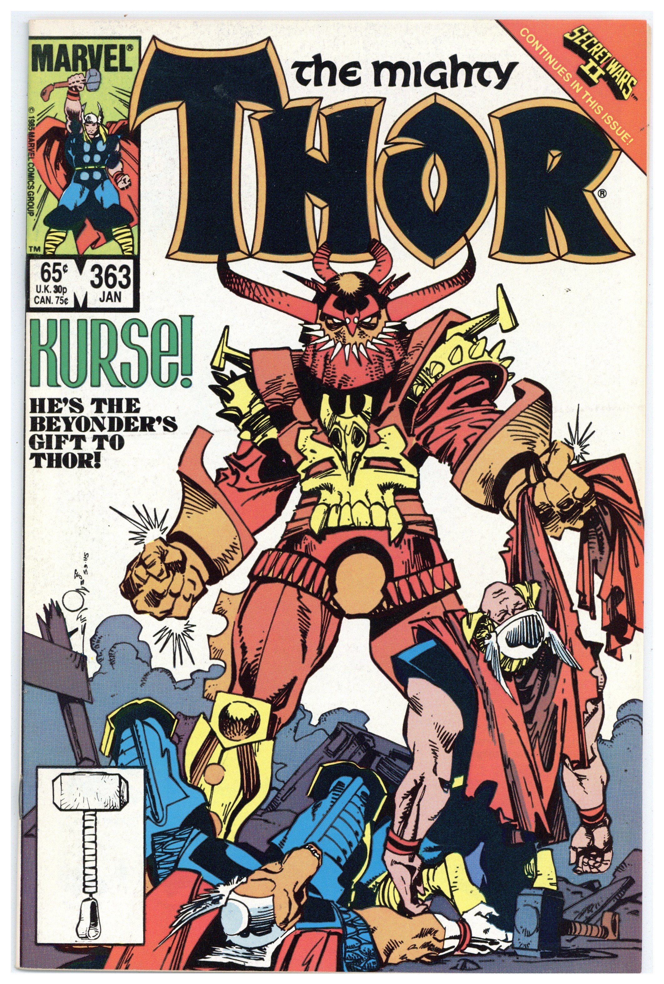 Thor / Issue #363 | Comics Details | Four Color Comics