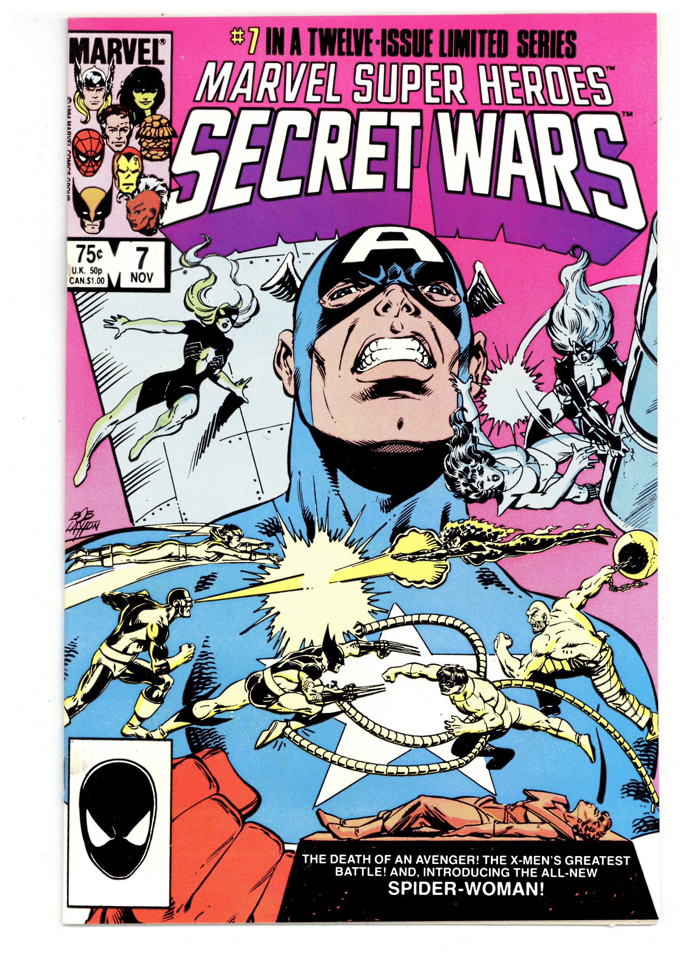 Secret hero. Мстители секретные войны комикс. Secret Wars 1984. Avengers Secret Wars комикс. Marvel super Heroes Secret Wars.