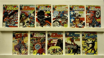 Team America    Lot Of 11 Comics - Primary