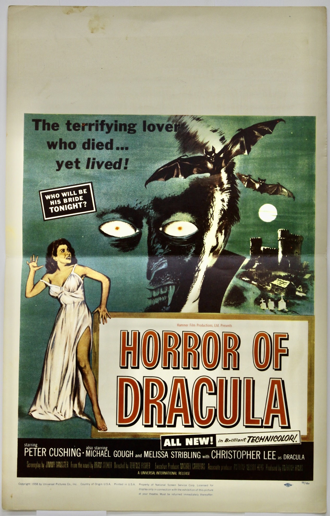 Horror Of Dracula  1958 - Primary