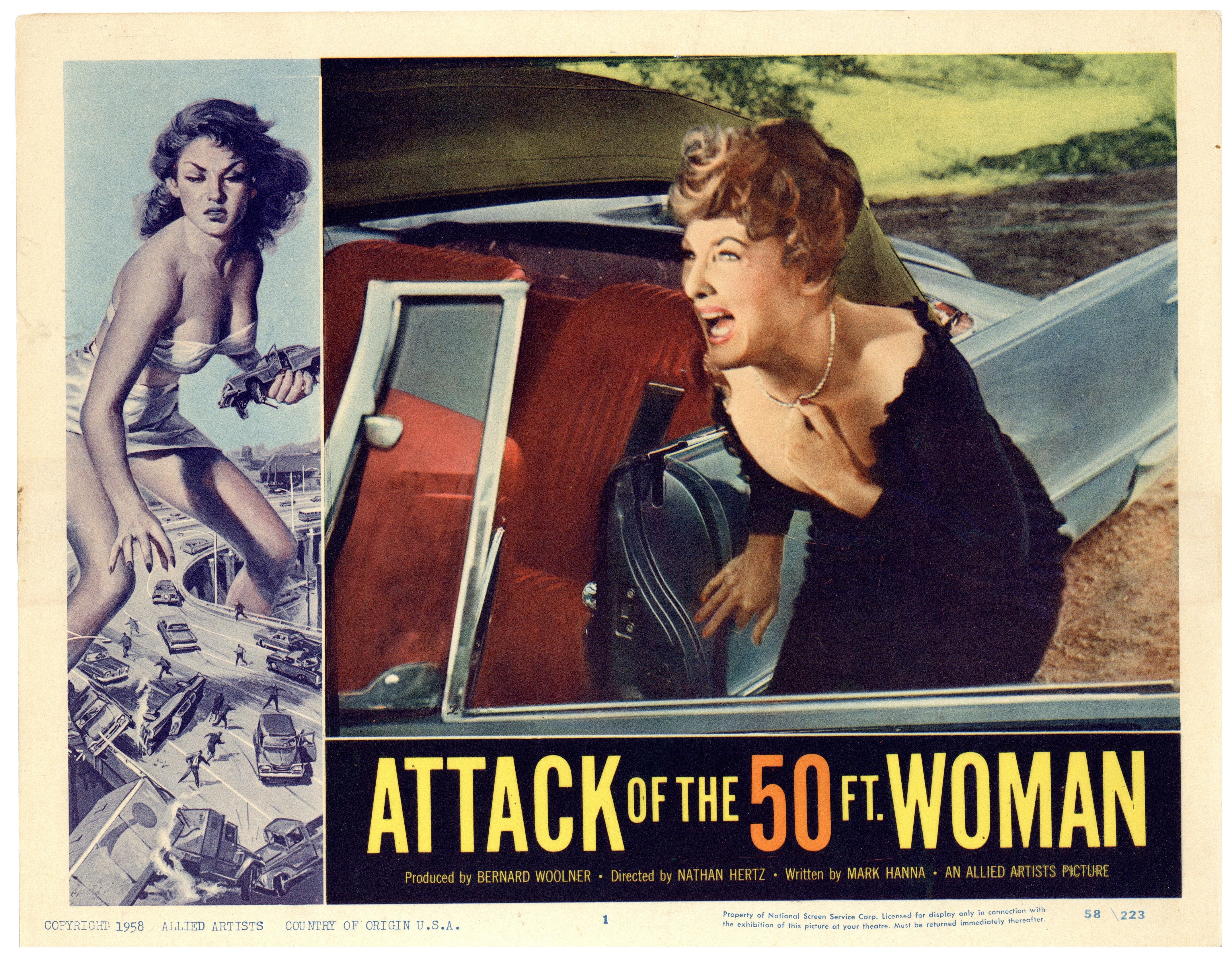 Attack Of The 50 Ft Woman  1958 - Primary