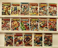 Champions    Lot Of 17 Comics - Primary