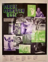 Movie Monster Quiz Poster - Primary