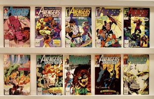 Avengers Spotlight  Lot Of 10 Books - Primary