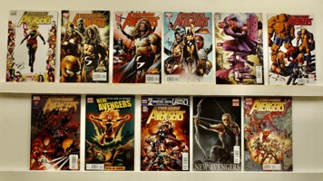 The New Avengers  Lot Of 11 Books - Primary