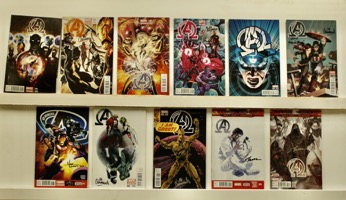 The New Avengers Lot Of 11 - Primary