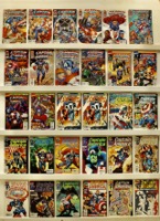 Captain America   Lot Of 30 Comics - Primary