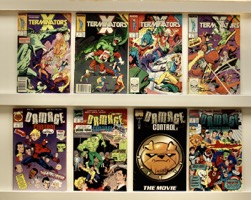 X Terminators &amp; Damage Control  Lot Of 8 Comics  - Primary