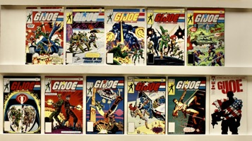 G.i. Joe  A Real American Hero   Lot Of 11 Books  - Primary
