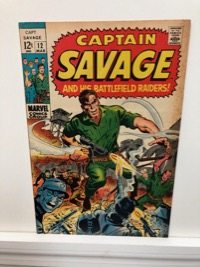 Captain Savage And His Battlefield Raiders - Primary
