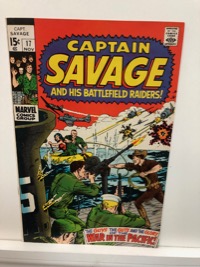 Captain Savage And His Battlefield Raiders - Primary