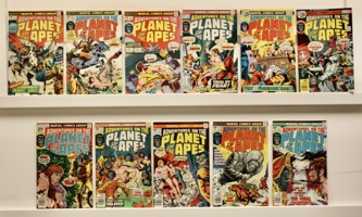 Adventures On The Planet Of The Apes   Lot Of 11 Comics - Primary