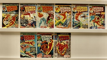 Human Torch   Lot Of 9 Comics - Primary