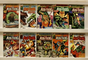 Man Thing   Lot Of 10 Comics - Primary