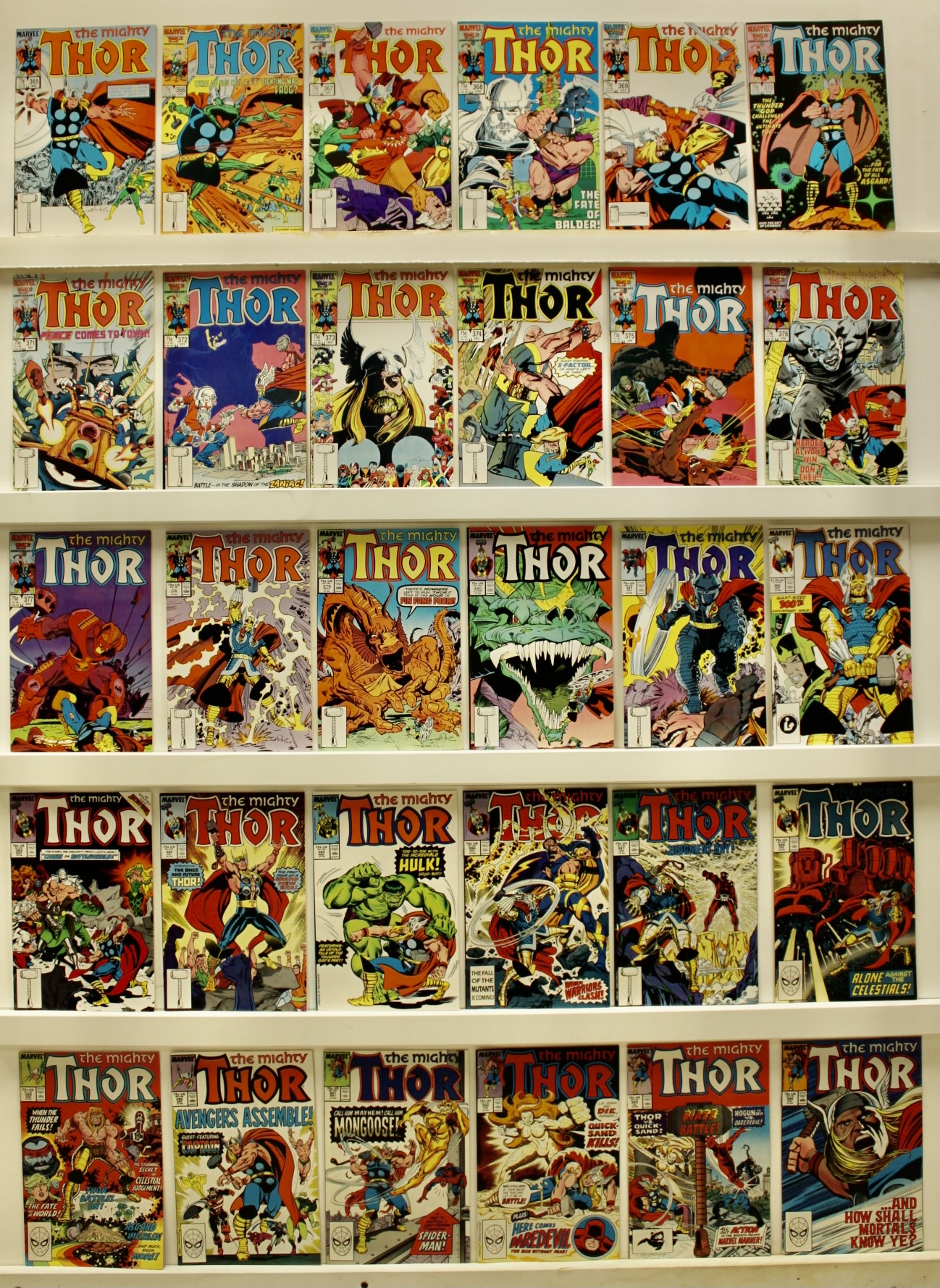 Thor  Vol 1   Lot Of  46  Comics - Primary