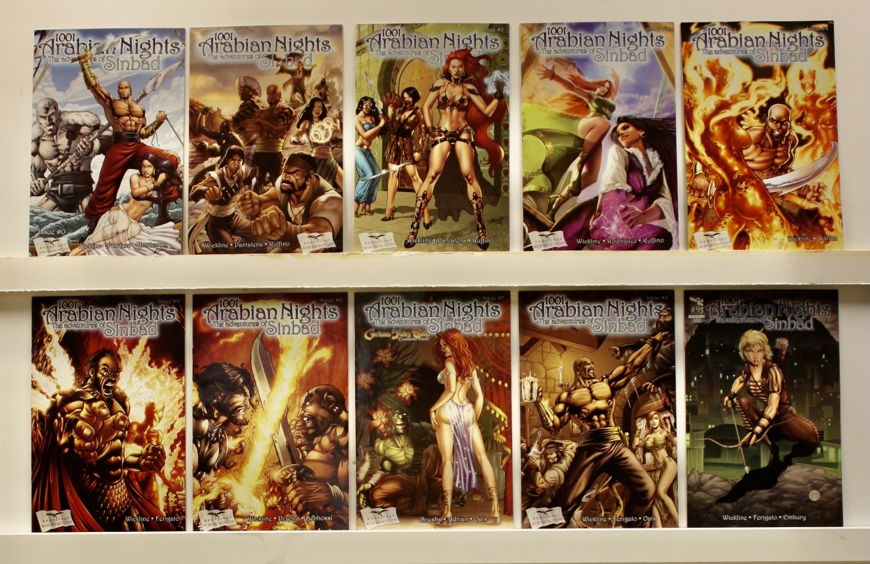 1001 Arabian Nights  Lot Of 10 Comics - Primary