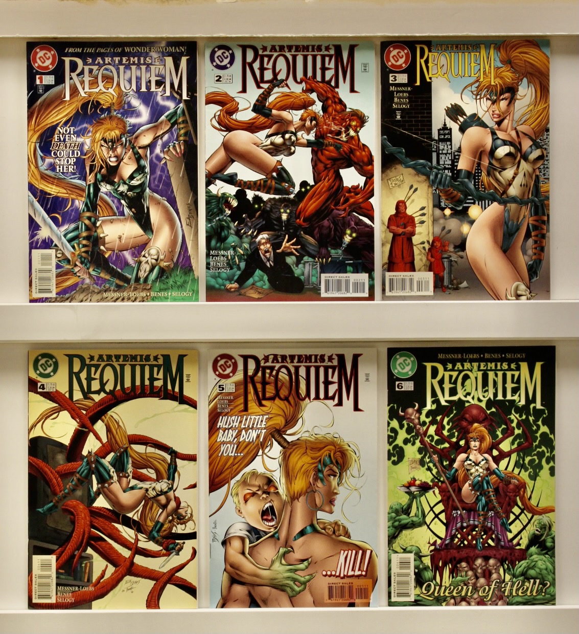 Artemis: Requiem   Lot Of 6 Comics - Primary