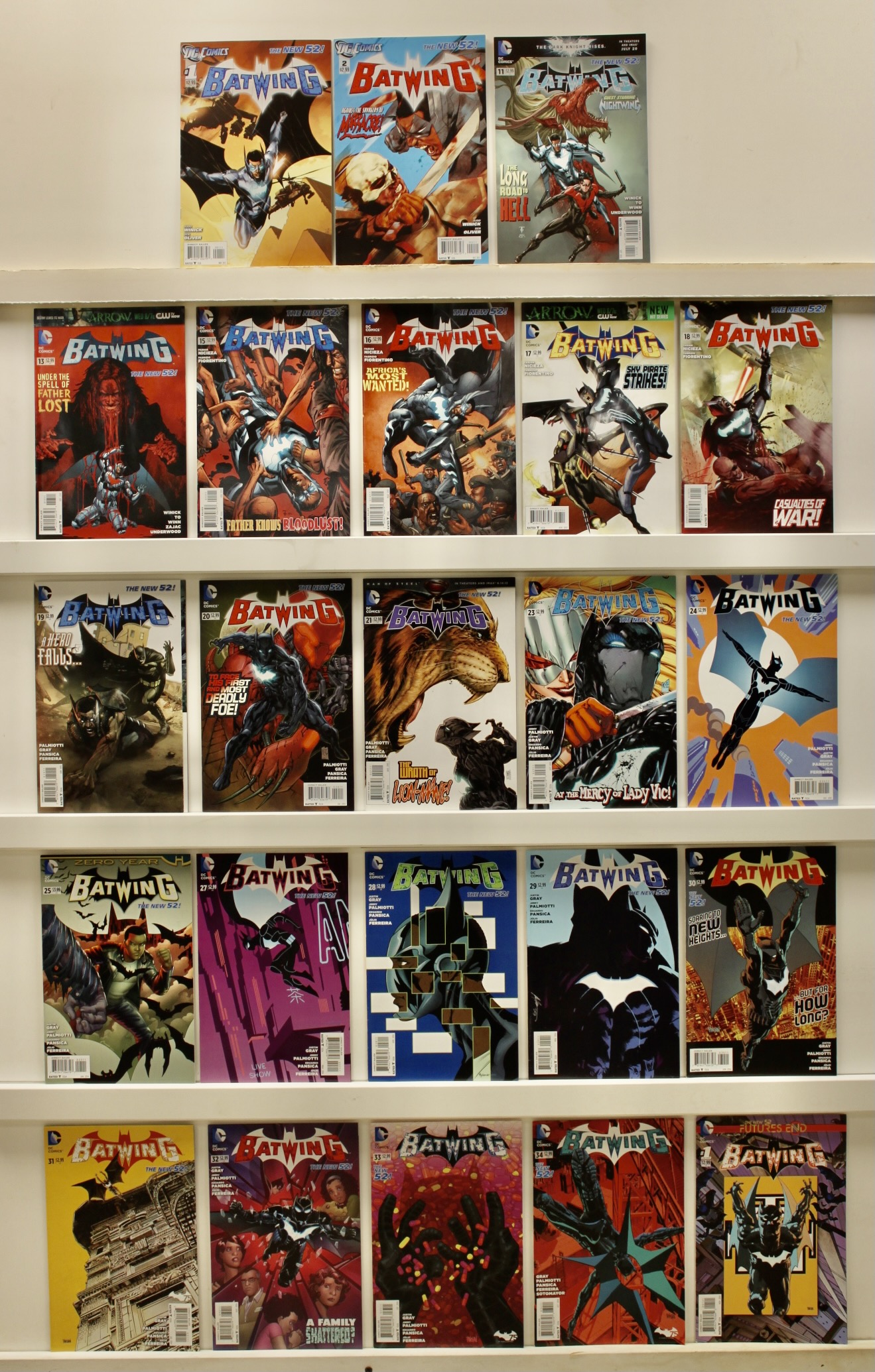 Batwing   Lot Of 23 Comics - Primary