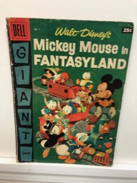 Mickey Mouse In Fantasyland -dell Giant - Primary