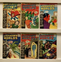 Unknown Worlds   Lot Of 6 Comics - Primary