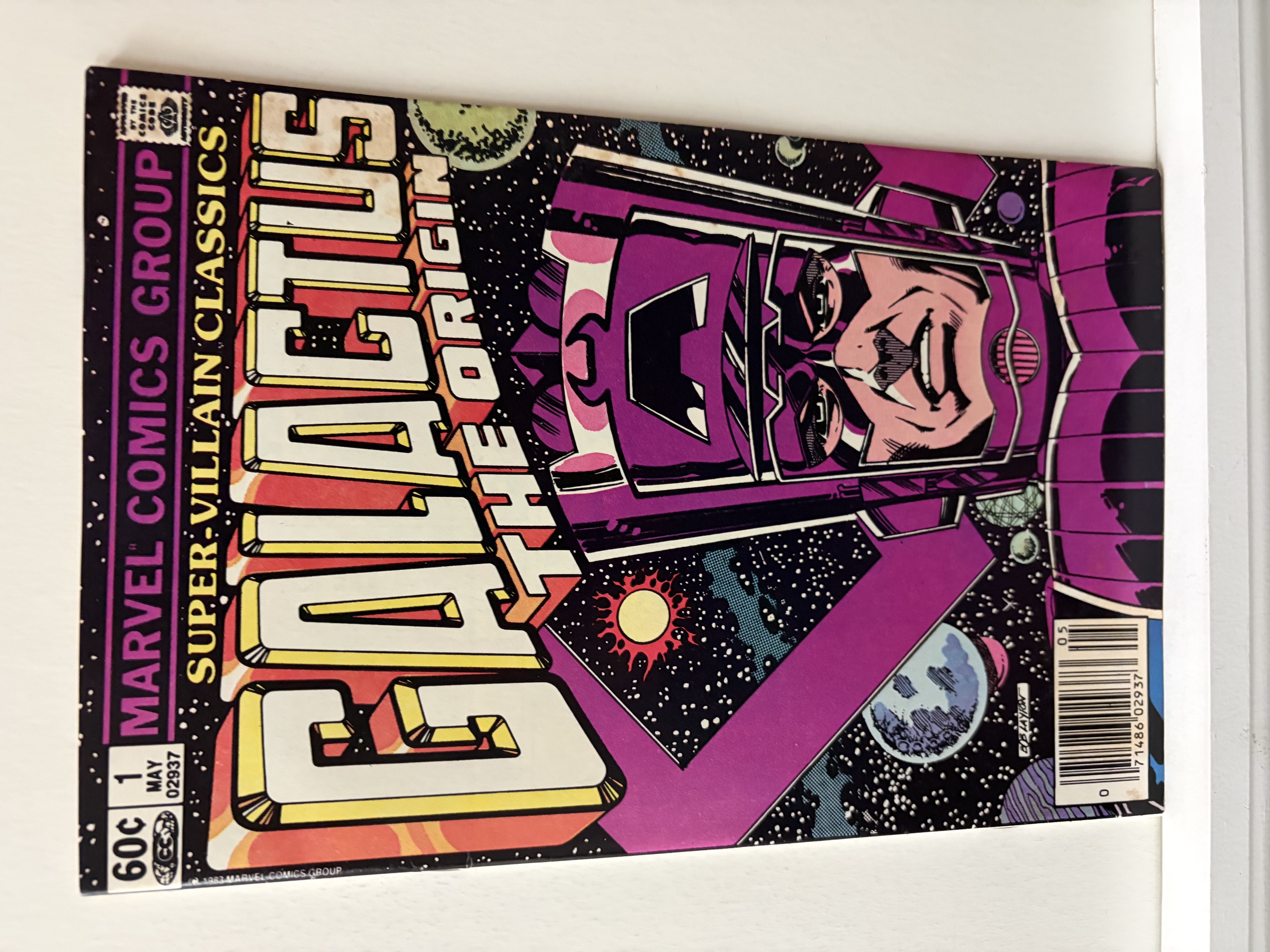 Super Villain Classics Galactus The Origin - Primary
